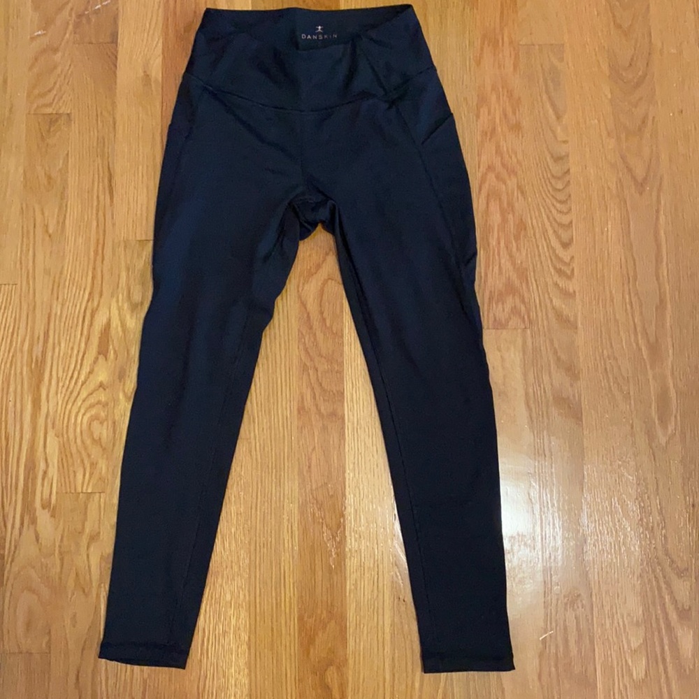 Danskin Black Activewear Leggings with Pockets